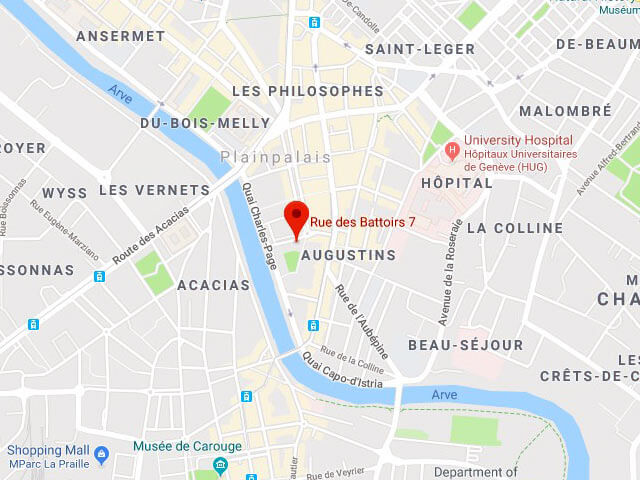 OCS Swiss Office Location Map